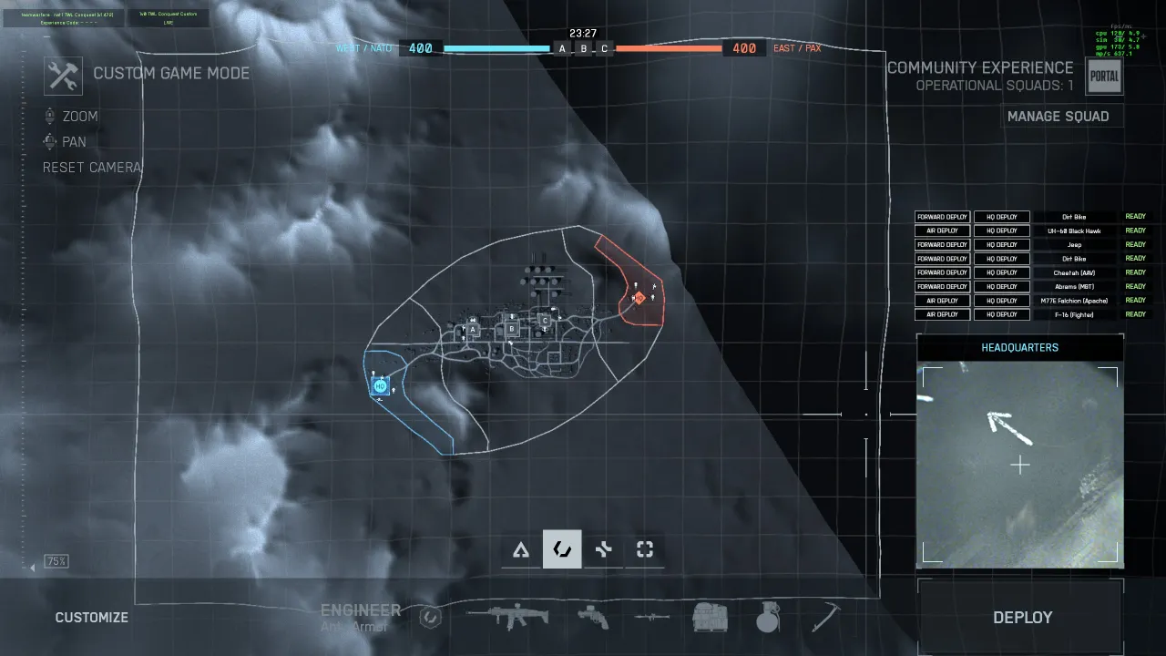 Firestorm tactical deploy